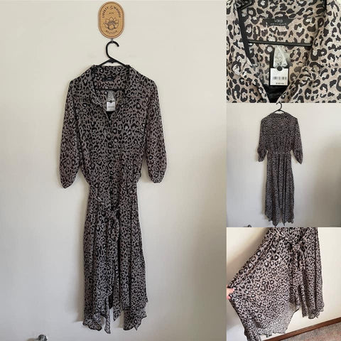 Sara hi-low shirt dress Sz 16 RRP $149.99 NWT
