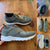 Country Road khaki sneakers Sz 40 / 9 RRP $179 EUC only worn 3 times (with socks)