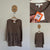 Witchery Kids l/s brown dress Sz 6 (maybe slightly smaller fit) NWT