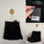 Decjuba Roslyn textured black skirt Sz L RRP $69.95 NWT